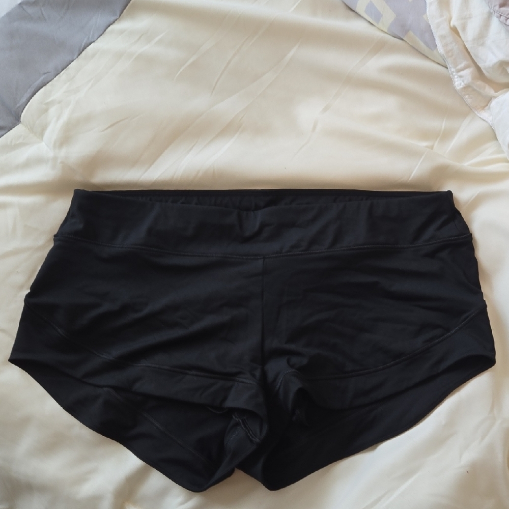 Athleta Charcoal Performance Shorts